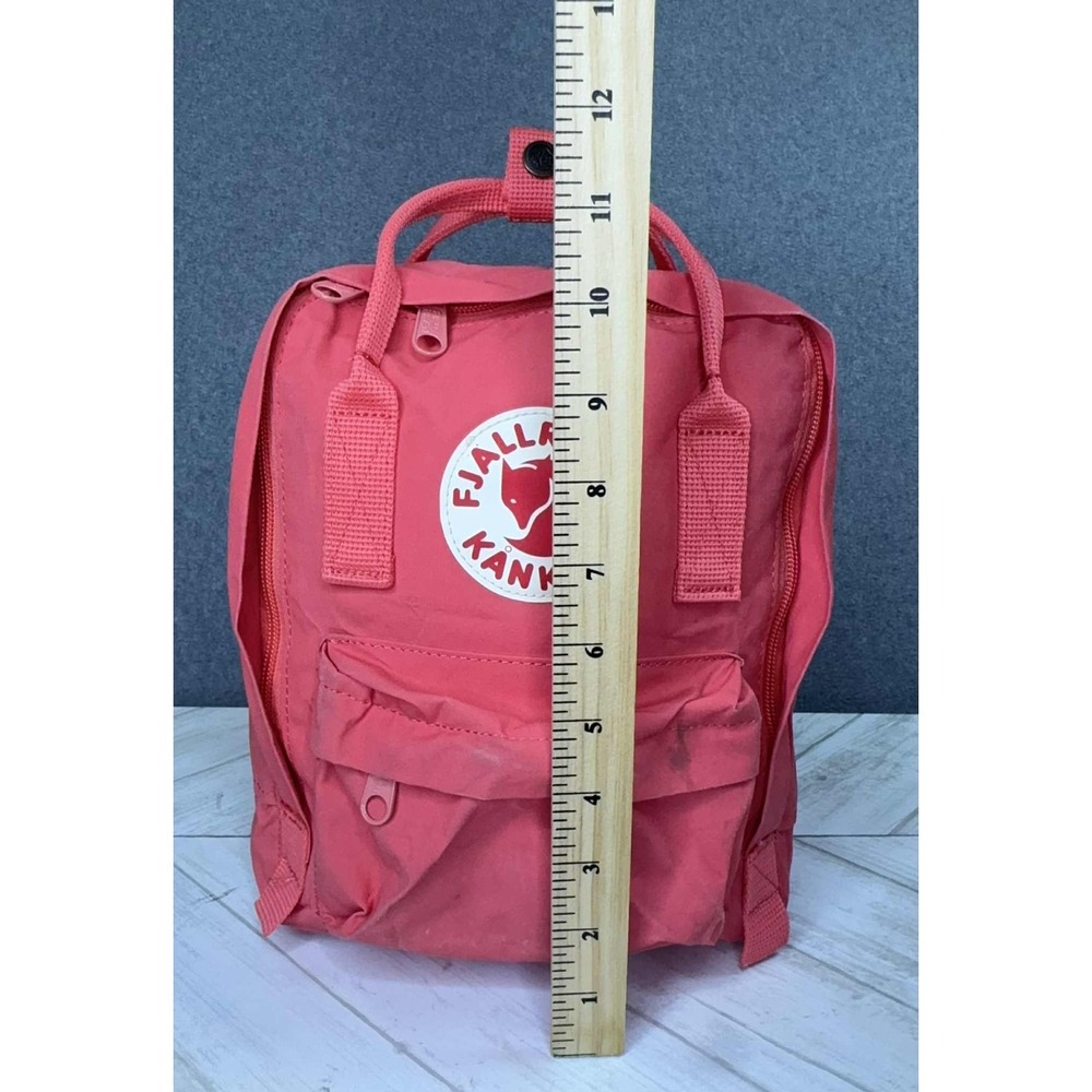 Fjallraven Kanken Classic Canvas Mini Backpack Peach Pink 11''‎ Outdoor Classic - Picture 5 of 10